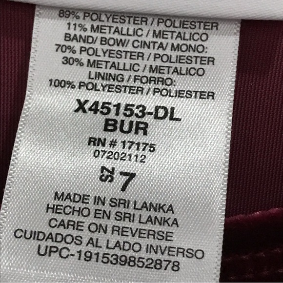 BONNIE JEAN (CHRISTMAS READY) DRESS raspberry, plaid, SPARKLE - Picture 9 of 14